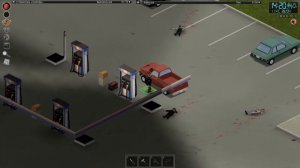 Project Zomboid / День 28. Подключение генератора к АЗС