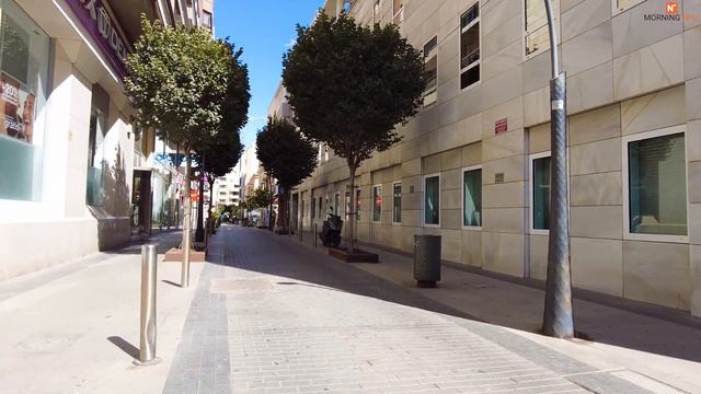 Almeria Spain Walking Tour in September 2021 [4K] смотреть онлайн