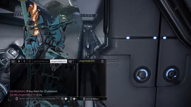 Warframe: Valkyr Prime Gameplay - How to Trade in Trading Chat: Buyer Invite and Surprise Log out! смотреть онлайн