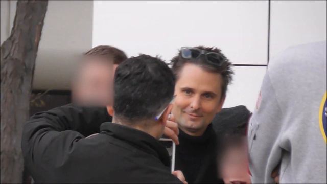 Video : MUSE Matthew Bellamy and Dominic Howard @ Paris 14 december 2018 смотреть онлайн