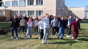 Флешмоб за здоровый образ жизни (Шкловский колледж)