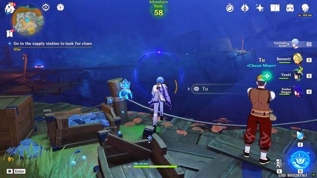 A Company Vanishing Into The Deep World Quest Genshin impact 2.6 смотреть онлайн