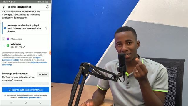 Comment Booster une Page Facebook avec son Téléphone смотреть онлайн