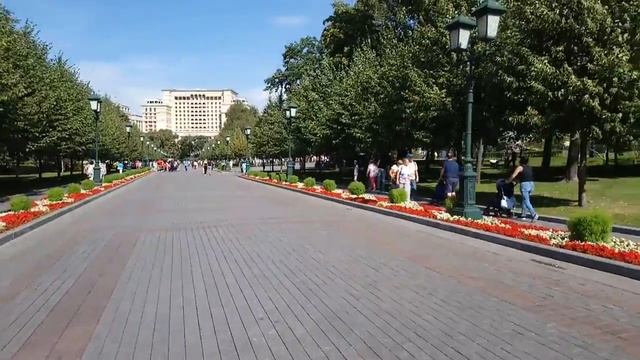 Александровский сад (простая экскурсия) смотреть онлайн