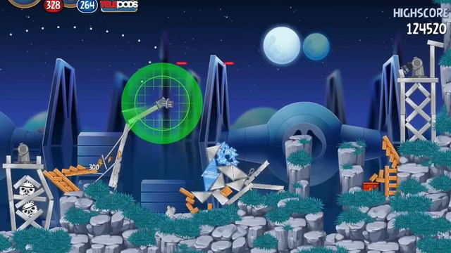 Angry Birds Star Wars 2 Rebels Level BE-12 Walkthrough 3 Star смотреть онлайн