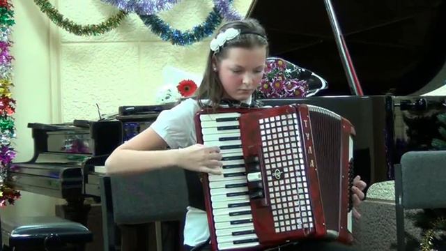 аккордеон баян зачет 211213 школа Калинникова смотреть онлайн