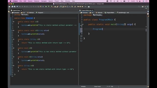 38. Static and Non Static Method смотреть онлайн
