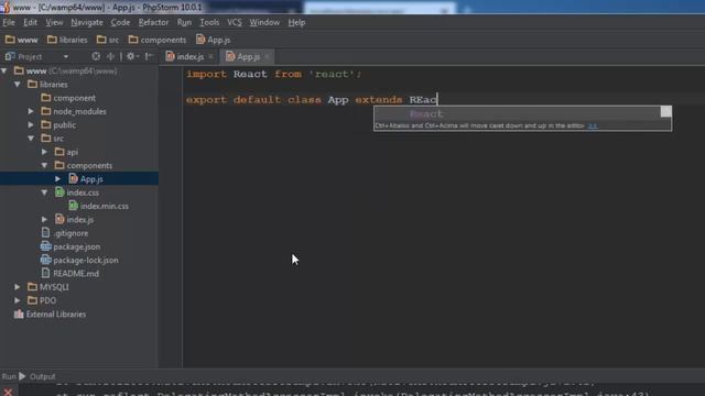 Integrando REACT JS + PHP 7 + MYSQL смотреть онлайн