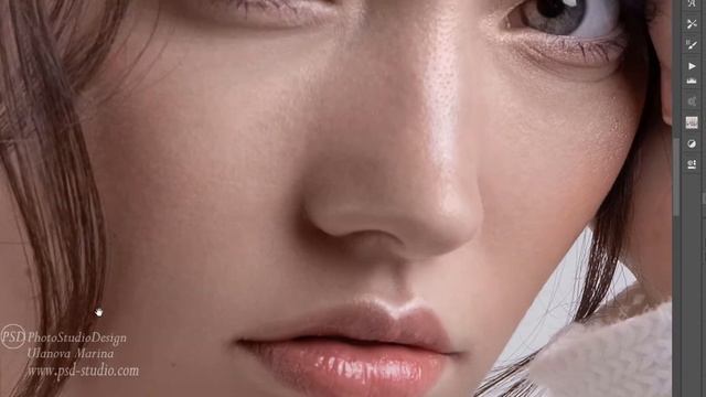 РЕТУШЬ ПОРТРЕТА. ВОСХИТИТЕЛЬНАЯ КОЖА - МАНИПУЛИРУЕМ ОТТЕНКАМИ (1) смотреть онлайн