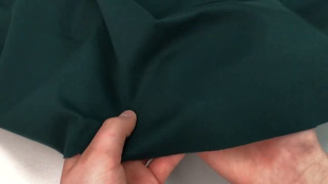 Трикотаж плотный джерси рома с нейлоном, арт.DN2065-7 цвет зеленый изумрудный смотреть онлайн