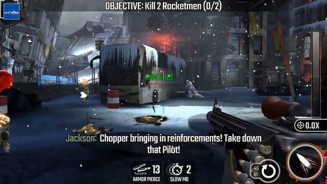 SNIPER STRIKE - SPECIAL OPS - Zone 8 - NUCLEAR WINTER - MACHINE GUN смотреть онлайн