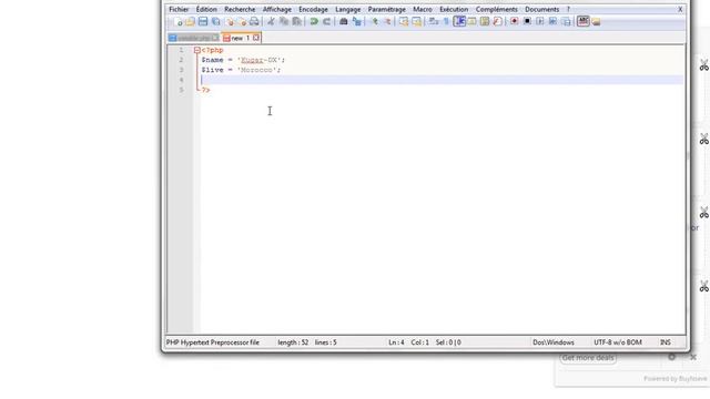 [PHP]الدرس 3: VARIABLE RULES смотреть онлайн