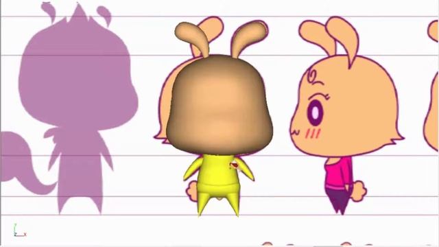 Character for games 3d modeling trixie -want to learn Blender.78 смотреть онлайн