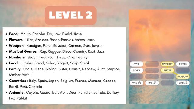 Associations Level 2 [ Answers ] - Word Puzzle Game смотреть онлайн