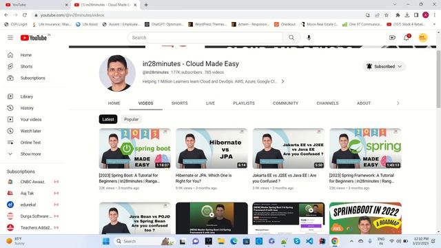 Top Best JAVA Tutorials On YouTube 2023 | Spring Boot | Microservice | AWS Cloud| DevOps | AngularJ смотреть онлайн
