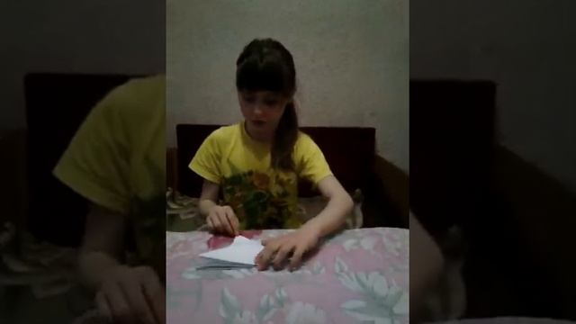 Аригами синичка