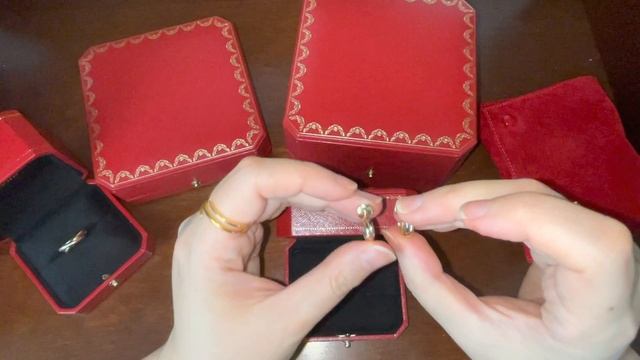 Cartier Trinity Set (ring, Earrings, Bracelet And Necklace) #cartier #cartiertrinity