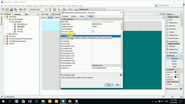 how bind background image for desktop pane [java netbeans tutorials] смотреть онлайн