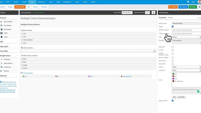 Form Builder Multiple Choice Options смотреть онлайн