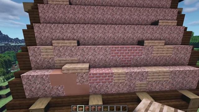Minecraft Fantasy House Tutorial [How To Build] смотреть онлайн