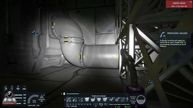 Space Engineers~ Refinery Room and Landing Pad смотреть онлайн