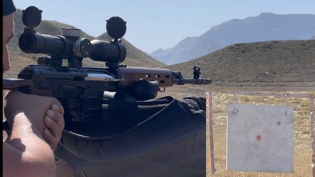 СВД / Тигр 7.62х54. Краткий обзор и серия на 300 и 500м. смотреть онлайн