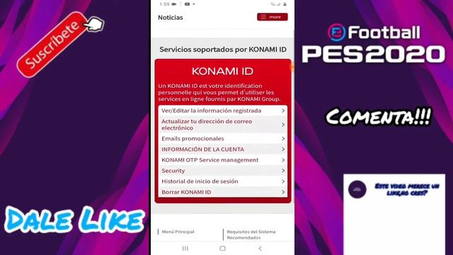 Como *CAMBIAR EL CORREO* De LA KONAMI ID Fácil y Rápido / Pes 2021 Mobile / Mick Pes смотреть онлайн