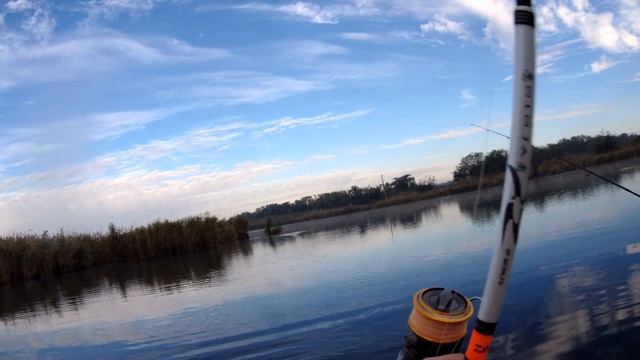 Ловля щуки в траве на поверхностные приманки - осенний жор смотреть онлайн