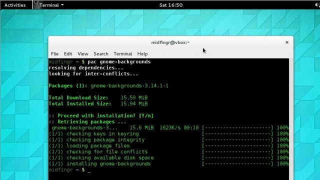 Gnome Shell 3.14: Custom Install (Arch Linux) смотреть онлайн