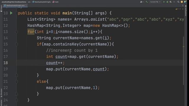 LTI Coding Interview Questions | Find Most frequent String In Given Array | Maximum Repeated String смотреть онлайн