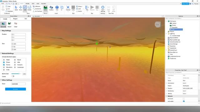 How to make a Desert Scene! | ROBLOX Studio смотреть онлайн
