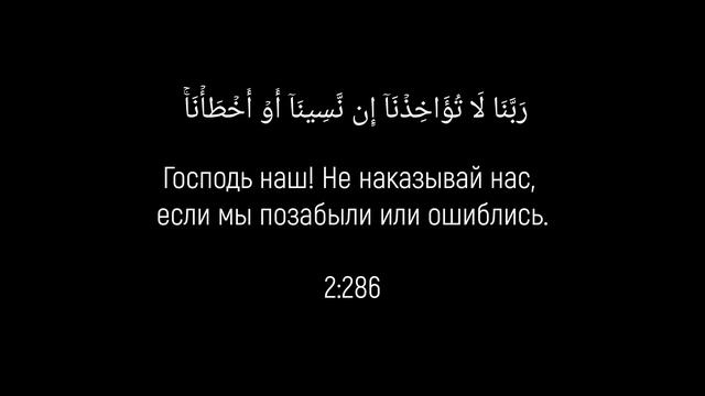 Сура аль-Бакара Аяты 285-286Чтец Мухаммад-Шариф Эльджаркиев. смотреть онлайн