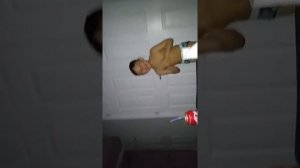 Cute little boy trying to be IRON FIST but .....