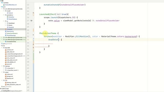 Android Jetpack Compose Notes app with Photos Part 3 смотреть онлайн