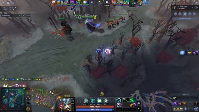 y' - Oracle | Virtus Pro vs PSG.LGD (game 2) Playoff| The International 2021 смотреть онлайн