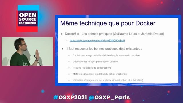 Open Source Experience 2021 Construction et gestion d'images de containers à l'aide de Kaniko 108 смотреть онлайн