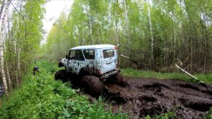 На что способен уаз на арочных колесах.