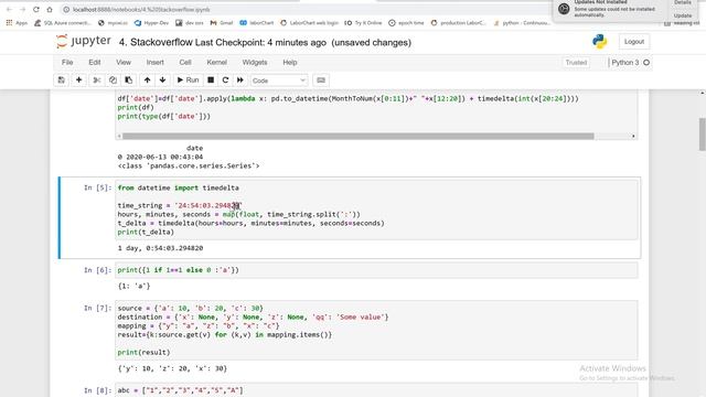 In python, how to create a timedate variable slicing a string. How to use to dictionaries mappings смотреть онлайн