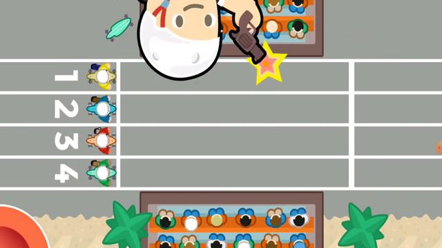 игры на 2 3 4 игрока мультик игра для детей #2 кубки 1 на кирюшкин TV смотреть онлайн