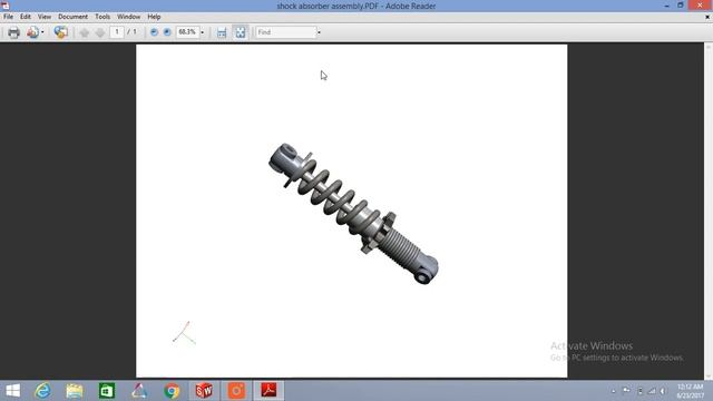 How to Create 3D PDF file of solidworks model смотреть онлайн