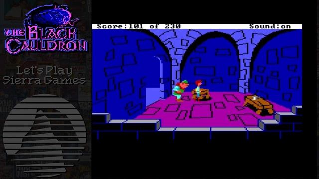 Let's Play Sierra Games - The Black Cauldron смотреть онлайн