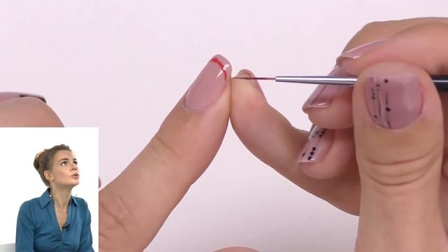 Рисуем улыбку на ногтях смотреть онлайн