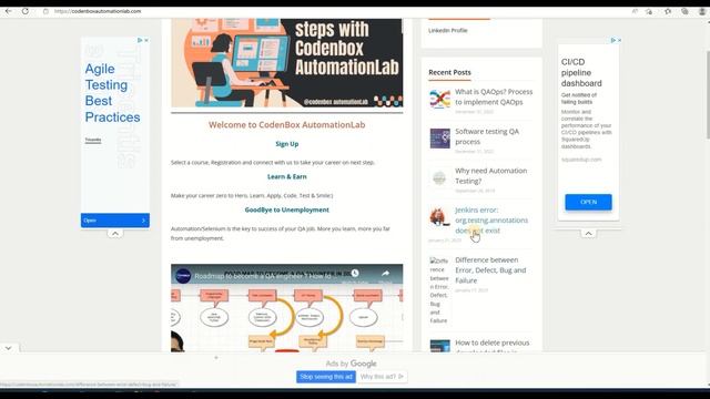 Jenkins error: org.testng.annotations does not exist | How to solve Jenkins TestNG error смотреть онлайн