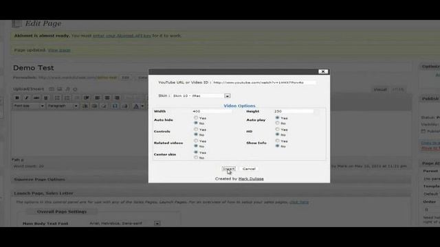 Flash Video Skins -The Traffic Player Wordpress Video Plugin смотреть онлайн