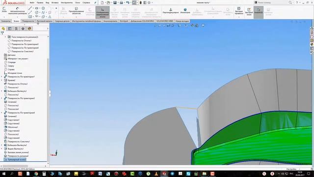 62 урок SOLIDWORKS пуансон и матрица, что делать если не получается поверхность разъема смотреть онлайн
