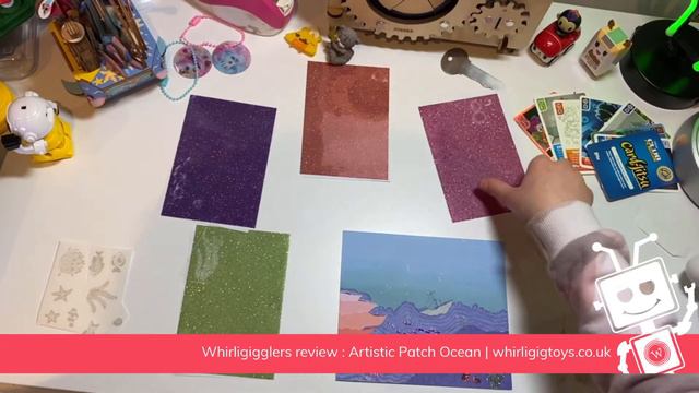 Whirligigglers review Artistic Patch Ocean | Whirligig Toys смотреть онлайн