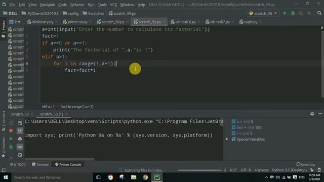 Factorial program in python using for loop in urdu|Programmer Wajahat смотреть онлайн