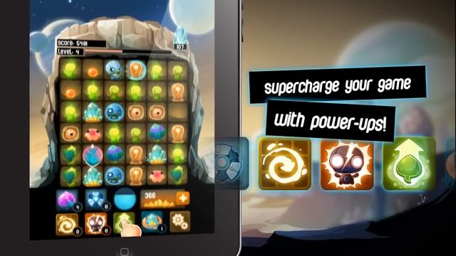Alien Hive - A unique match-3 sliding puzzle game by Appxplore смотреть онлайн
