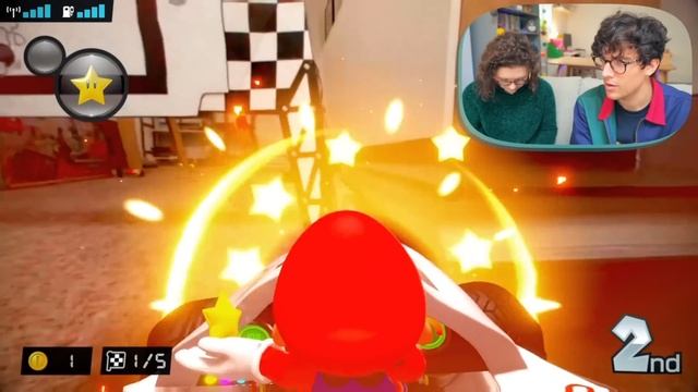 My Kitten LOVES Mario Kart Live: Home Circuit смотреть онлайн