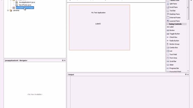 Insert an image in a Java GUI using Netbeans смотреть онлайн